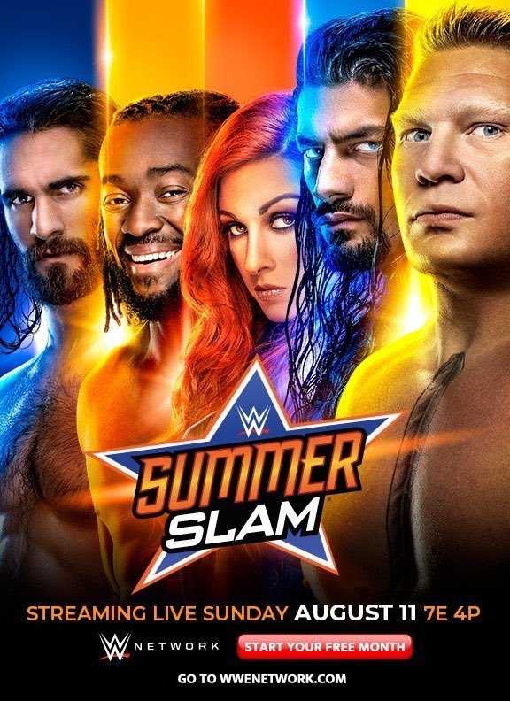 عرض سمر سلام WWE SummerSlam 2019 مترجم