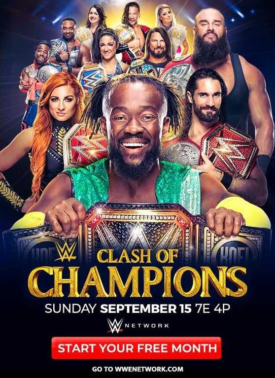 عرض WWE Clash Of Champions 2019 مترجم