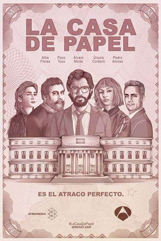 مسلسل La casa de papel الموسم الاول الحلقة 1