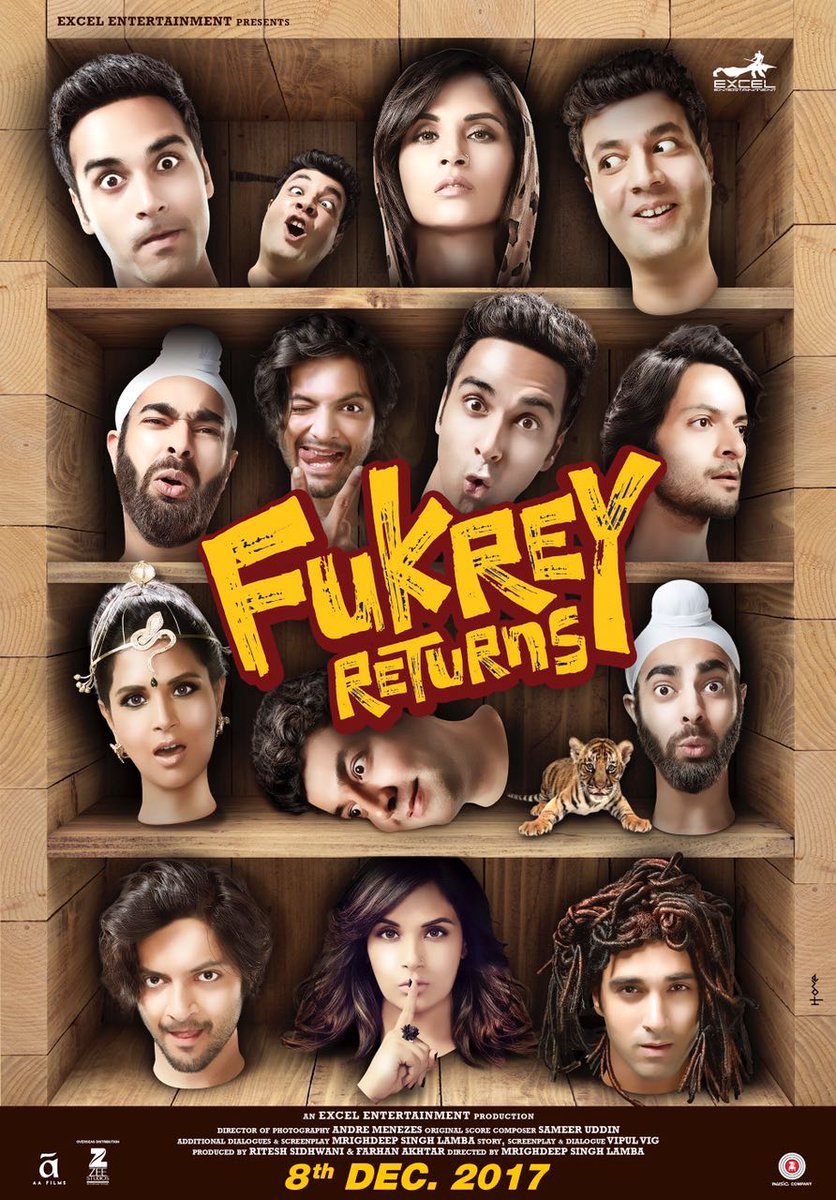 فيلم Fukrey Returns 2017 مترجم اون لاين