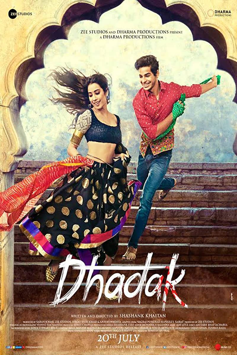 فيلم Dhadak 2018 مترجم اون لاين