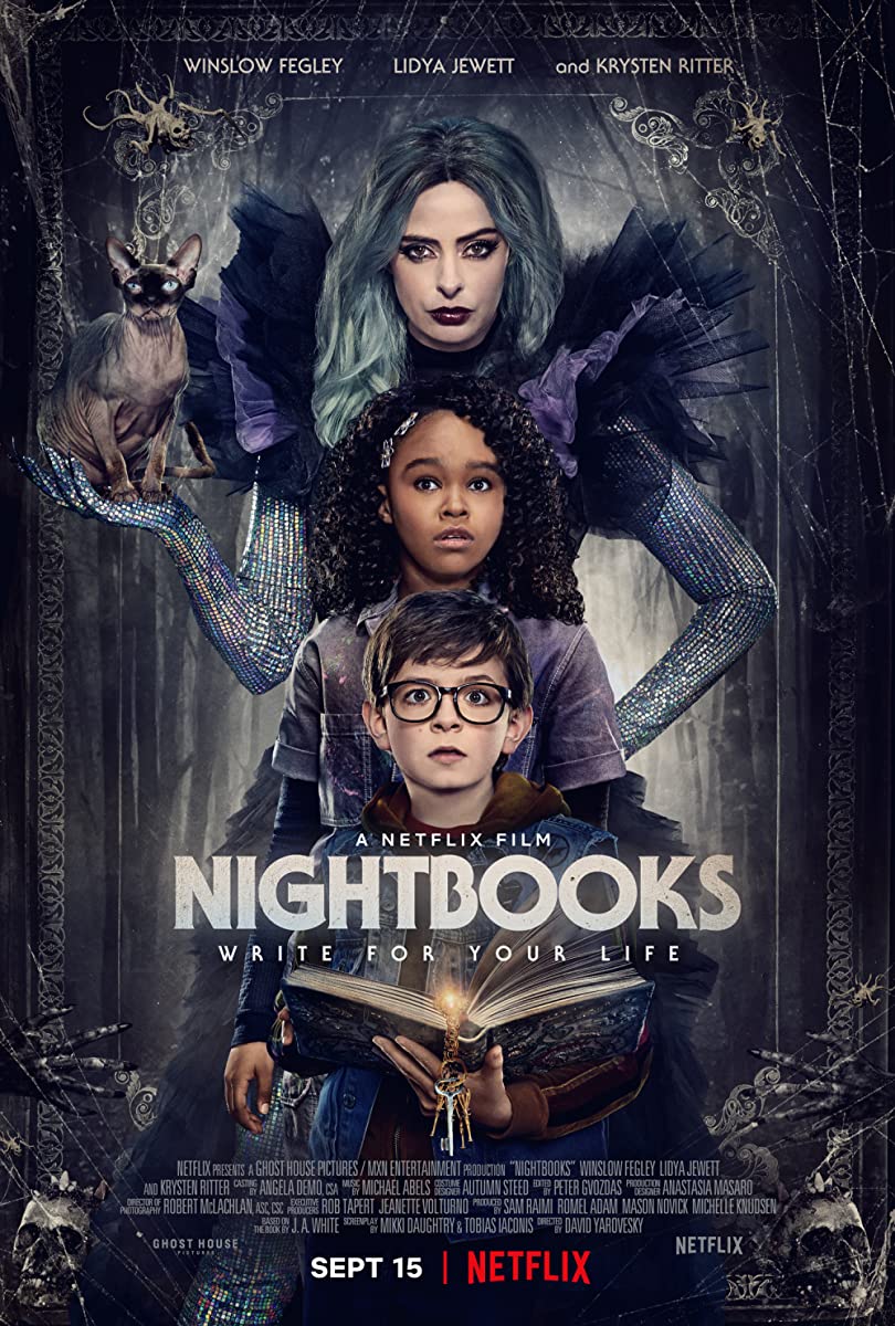 فيلم Nightbooks 2021 مترجم اون لاين