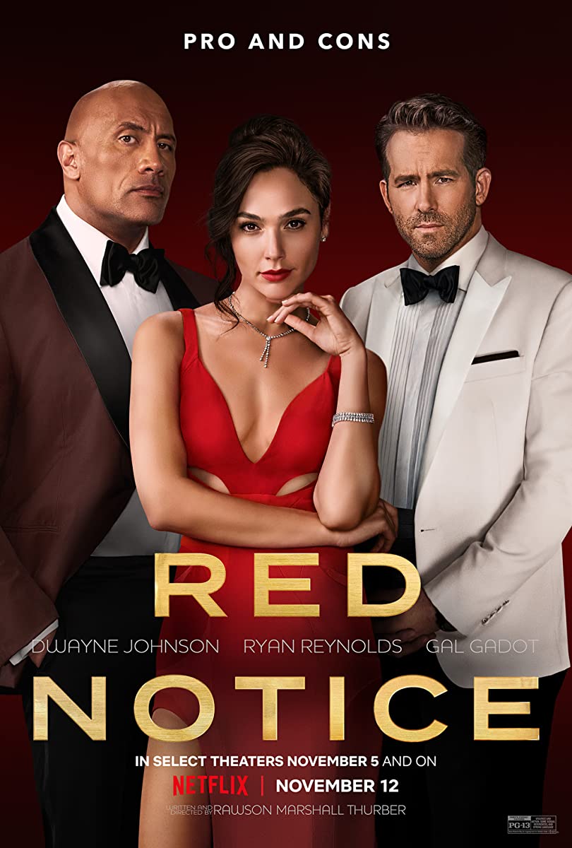 فيلم Red Notice 2021 مترجم اون لاين