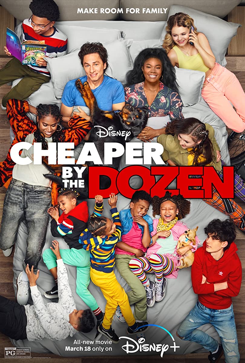 فيلم Cheaper by the Dozen 2022 مترجم اون لاين