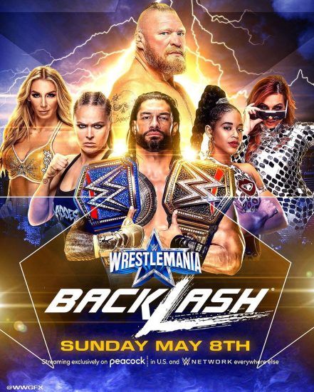 عرض راسلمينيا باكلاش WWE WrestleMania Backlash 2022 مترجم اون لاين