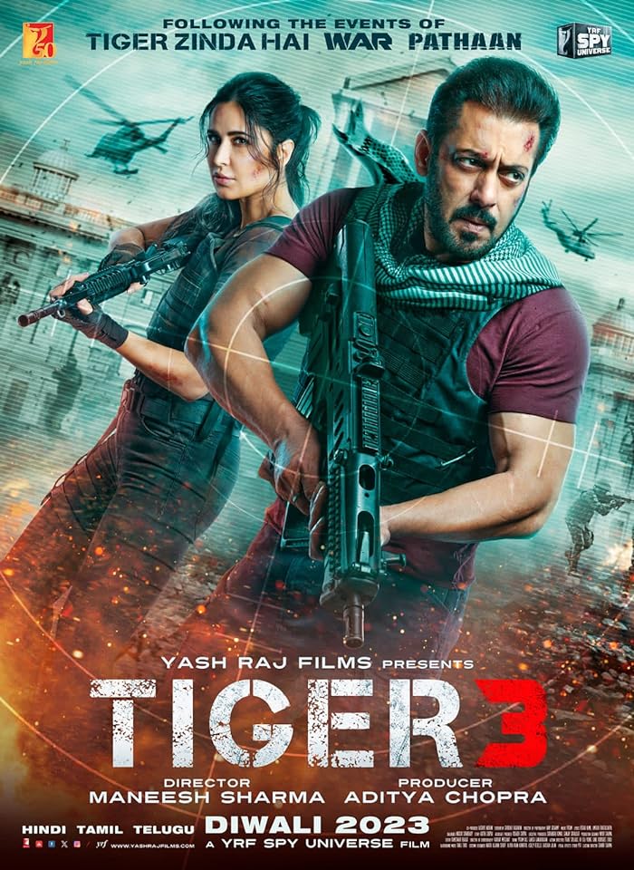 فيلم Tiger 3 2023 مترجم اون لاين