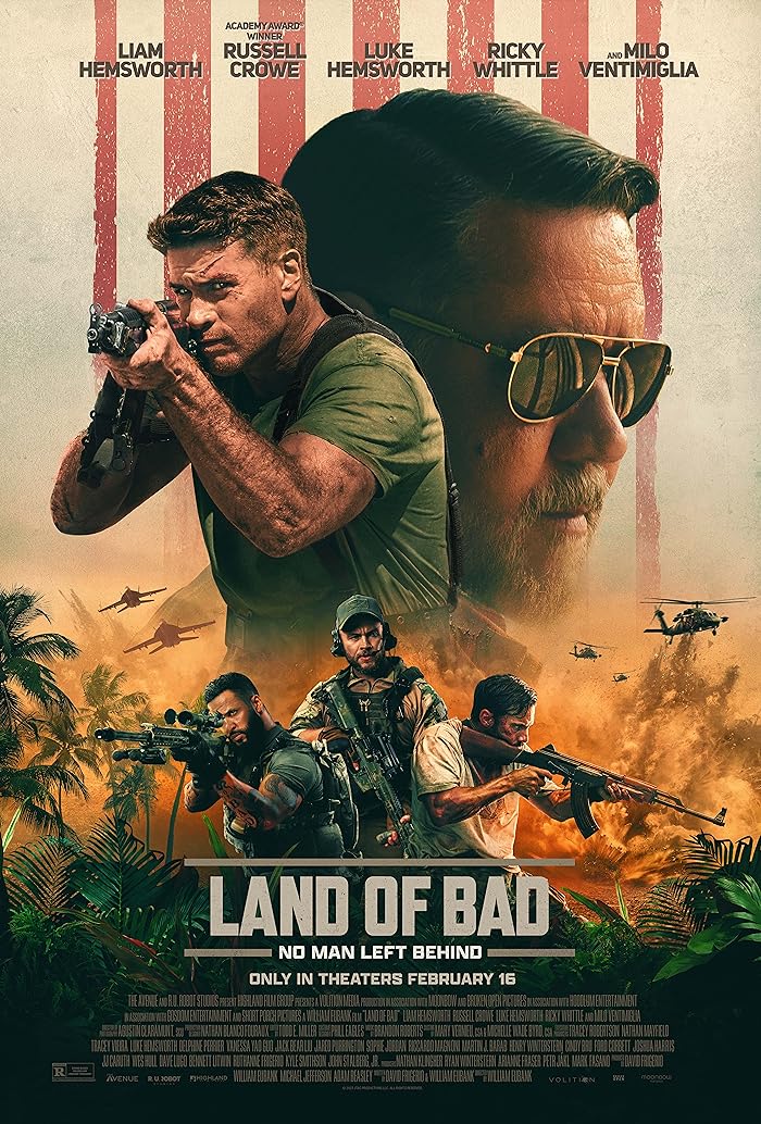 فيلم Land of Bad 2024 مترجم اون لاين